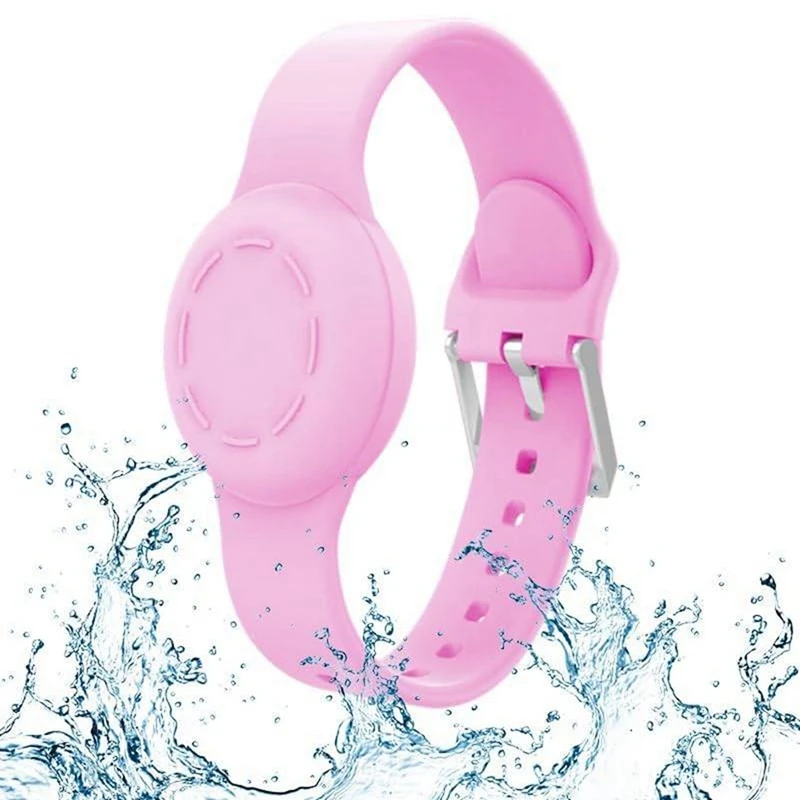 Bracelet étanche en silicone pour enfants, bracelet Air Tag, adapté pour Apple Watch Band (B)