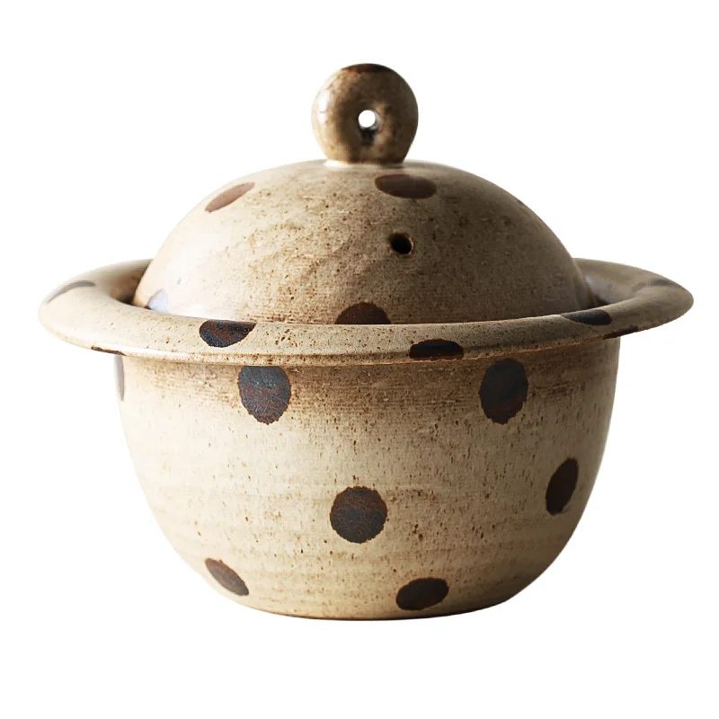 Jingdezhen Japanese-style handmade high temperature resistant ceramic soil casserole open flame household stew dual-purpose