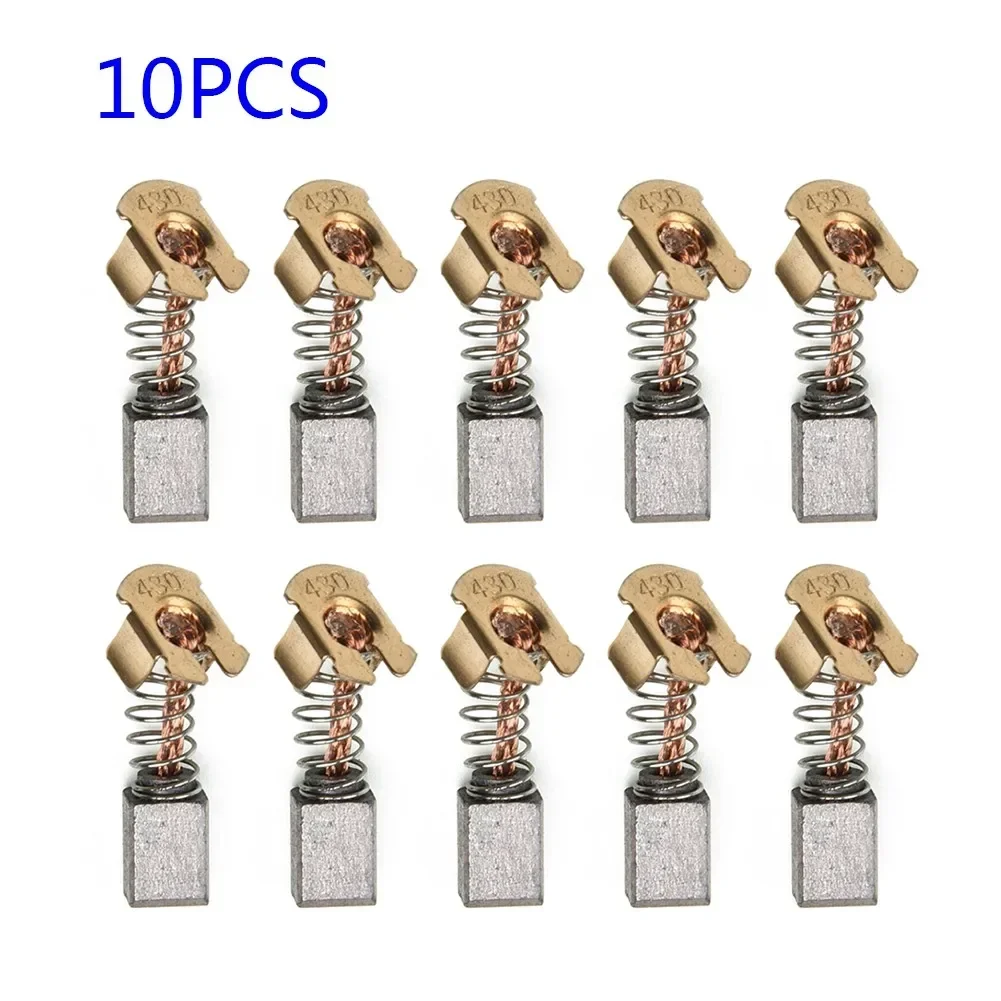 

10pcs Carbon Brushes Replacement For 18V Angle 1Grinder CB-430 BGA450 BGA452 DGA452 GA400 BGA402 Carbon Brushes NEW