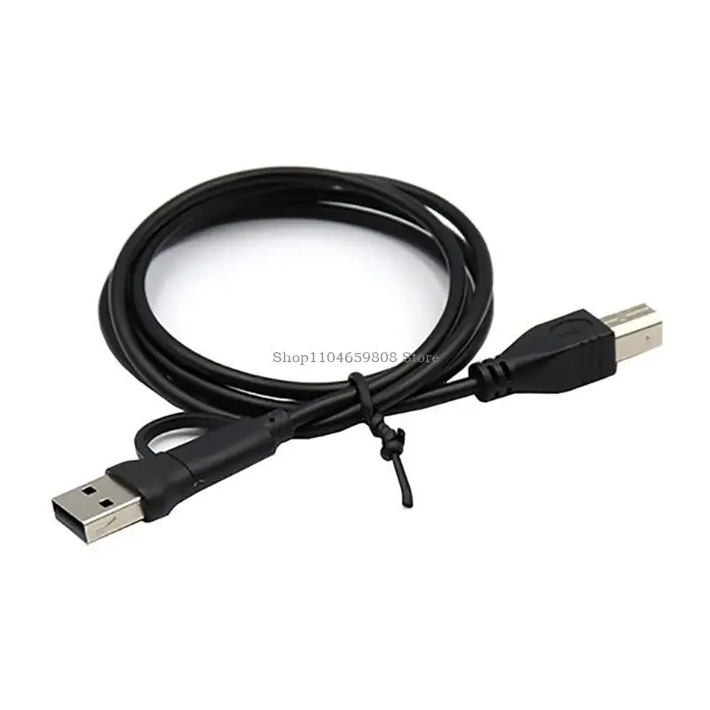 USB TypeC ذكر إلى USB Type-B ذكر كابل طابعات خط البيانات اتصال سهل #2