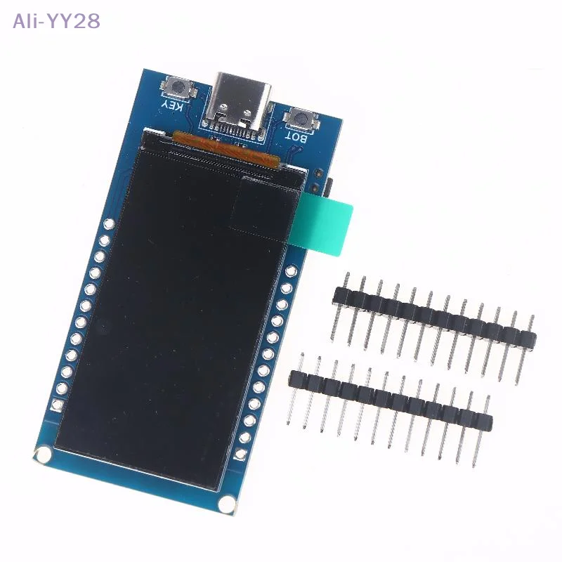 

{YY28} НОВАЯ макетная плата ESP32-S3 со вспышкой 1,9-дюймовый ЖК-дисплей WiFi BT 5,0, беспроводной модуль 170x320