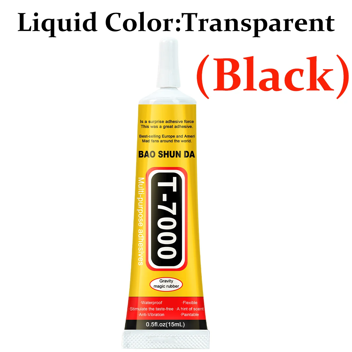 15ML 50ML 110ML B-7000 Klarer Kontakt-Telefonreparaturkleber Universal Glas Kunststoff DIY Kleber T7000 mit Präzisionsapplikatorkleber – Detail 10
