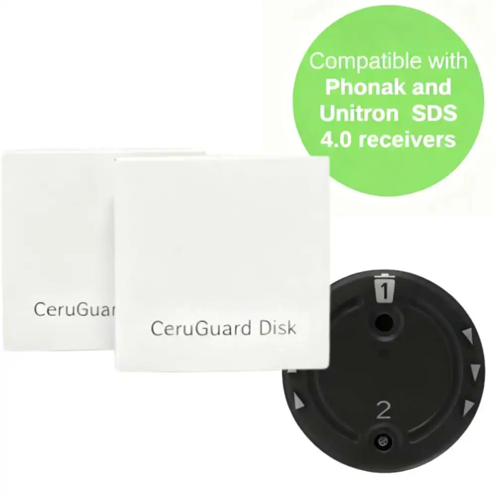

Phonak CeruGuard Wax Guard Аксессуар для слухового аппарата, совместимый с приемниками Phonak и Unitron SDS 4.0