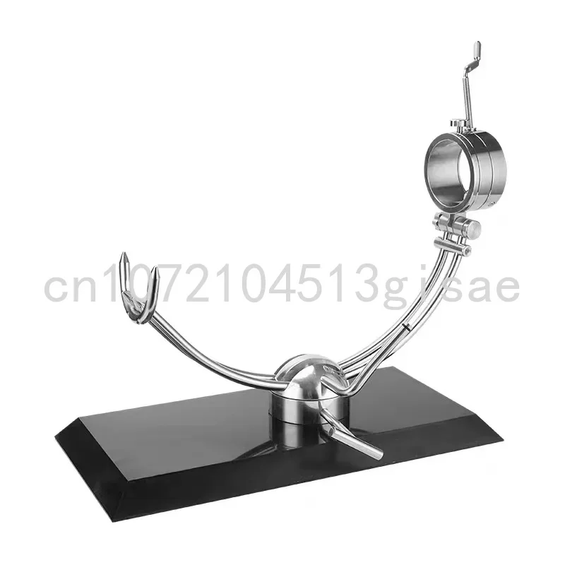 

Espana Spain Spanish 5J Ham Holder Rack Stand Display Shelf Stainless Steel High Quality Marble 360 Degree Rotation Tool Gift