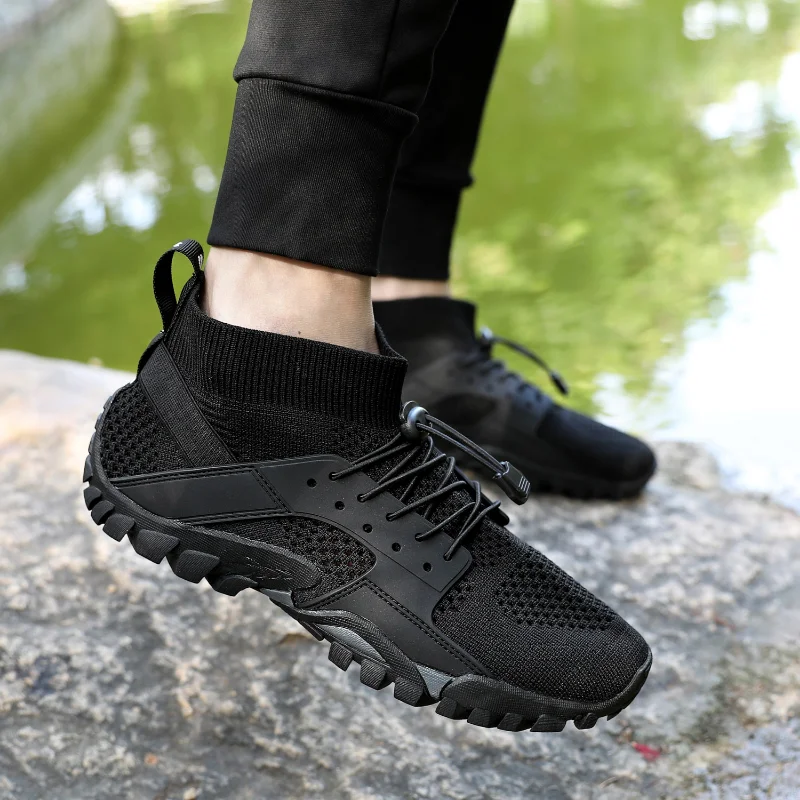 Hiking Shoes for Men Sports Shoes for Men Water Trekking Shoes Men Outdoor Hiking Boots Non-slip Climbing Hiking Shoe