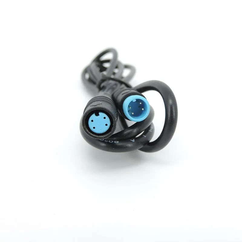 M8 2 3 4 5 6 8 Pin 1M E-Bike Geschwindigkeitssensor Stecker auf Buchse M/F Verlängerungskabel Elektrofahrrad Wasserdichter E-Bike-Draht – Detail 5
