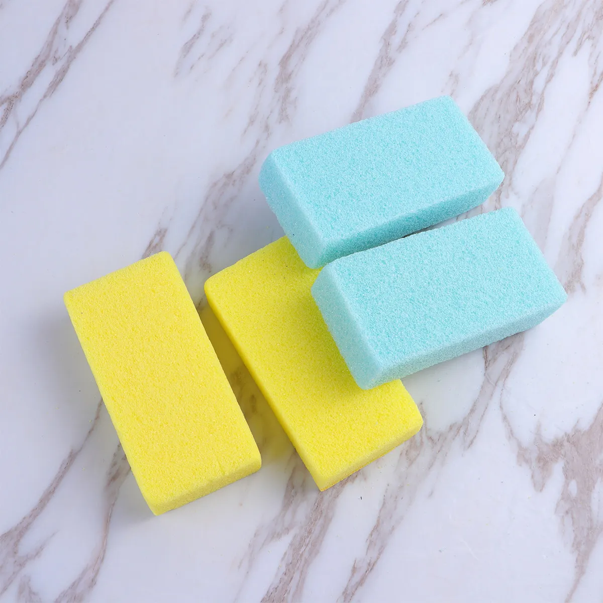 4Pcs Stone Callus Removers Foot Care Pumice Dead Skin Remover Pedicure Tools Feet File Eco-Friendly Massage Effect for Men Women