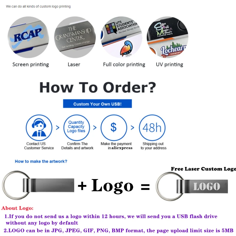 10PCS Custom Logo Whistle Metal USB2.0 Flash Drive pen drive Real Capacity 32gb 4gb 128mb Memory Stick 8gb 16gb U Stick Pendrive