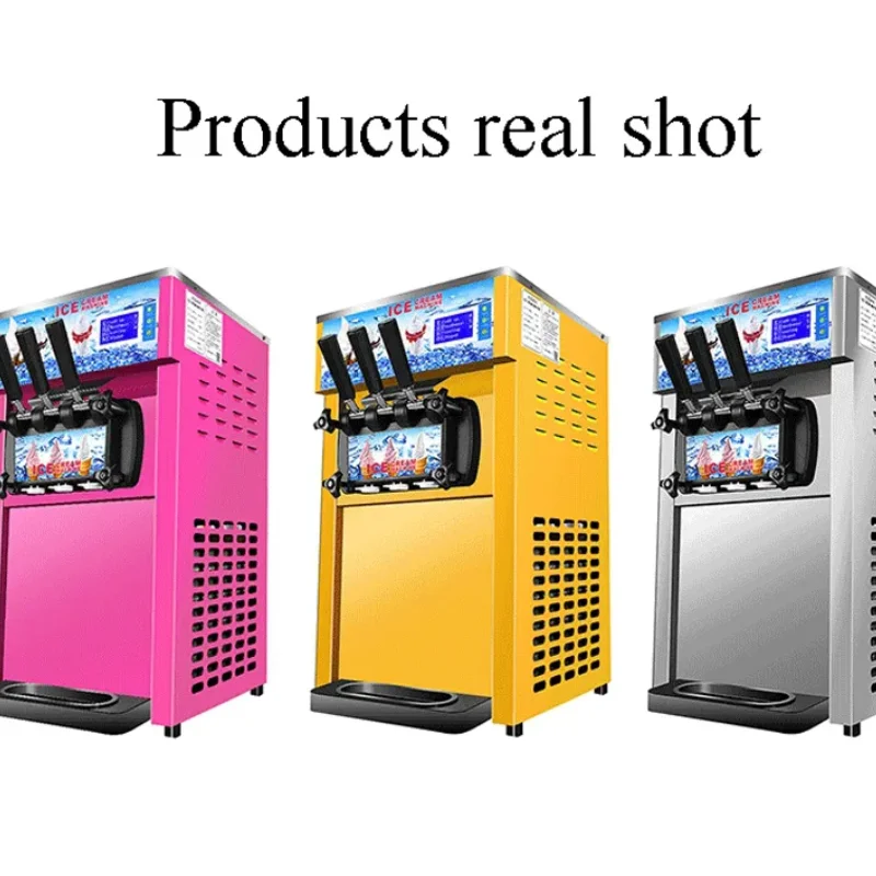 

Soft Ice Cream Machine Commercial Ice Cream Maker Fully Automatic Sweet Cone Making Machine