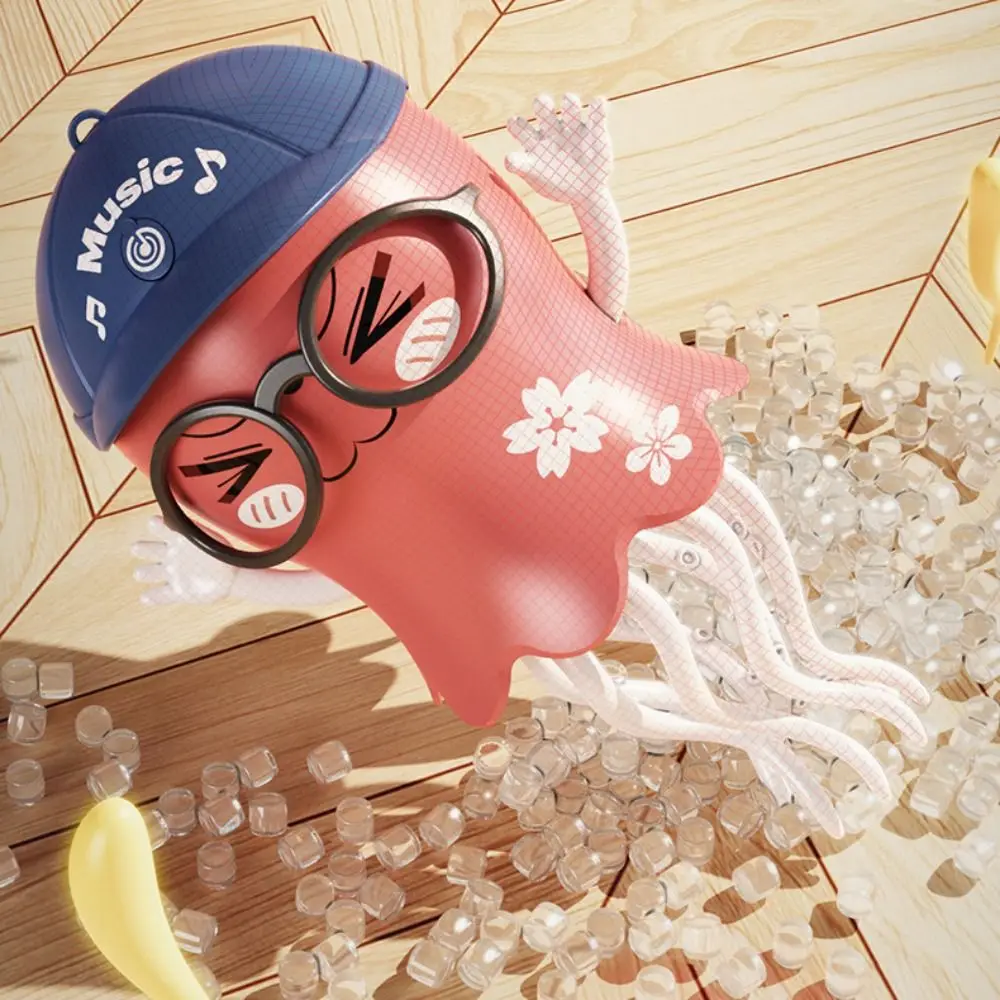 Danse électrique en plastique drôle, balançoire interactive, ramper, décor artisanal interactif, Simulation de danse de marche pour tout-petits