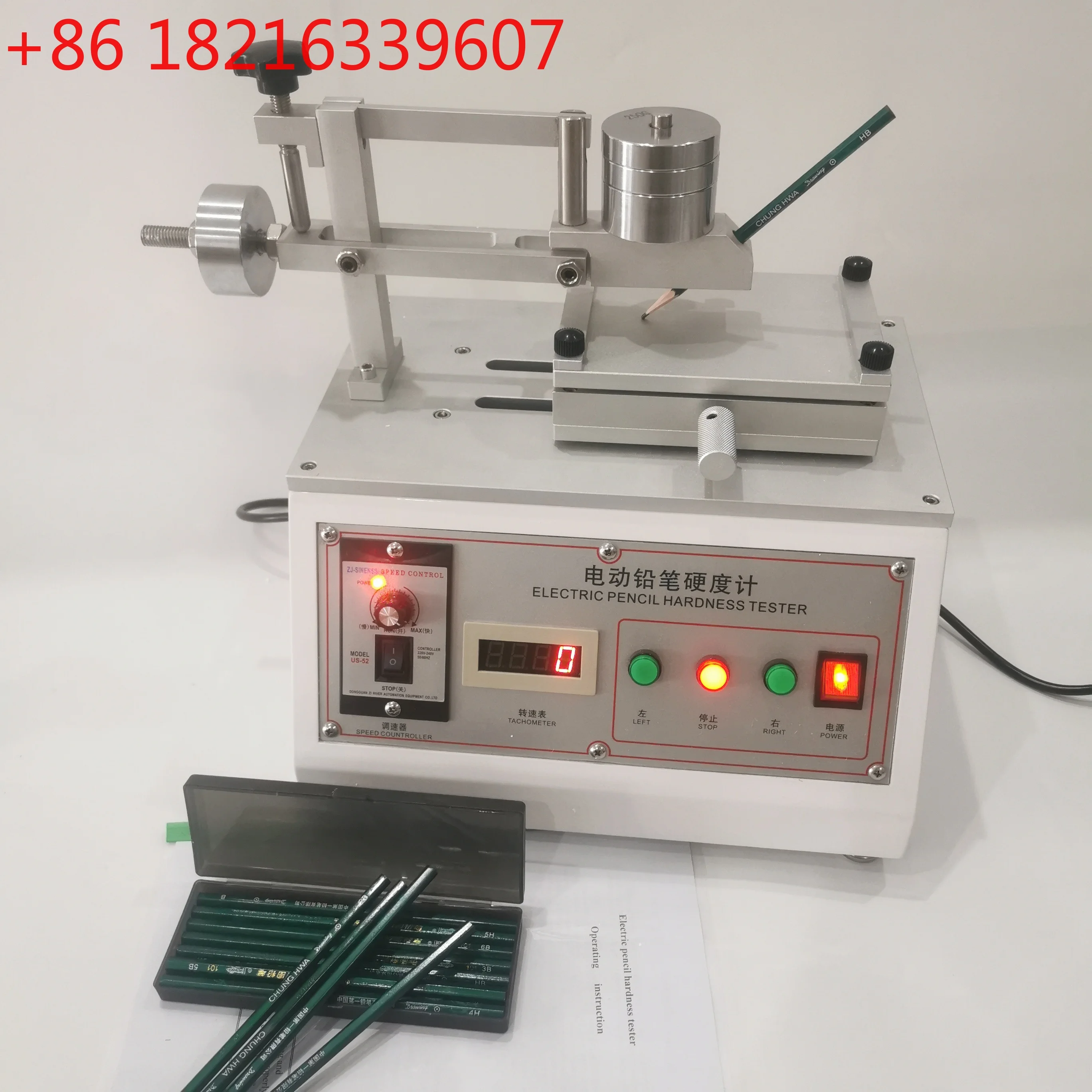 YAO Electric Pencil Hardness Tester | Coating Surface Paint Film Scratch Hardness Testing Machine for Mobile & Laptop Shell