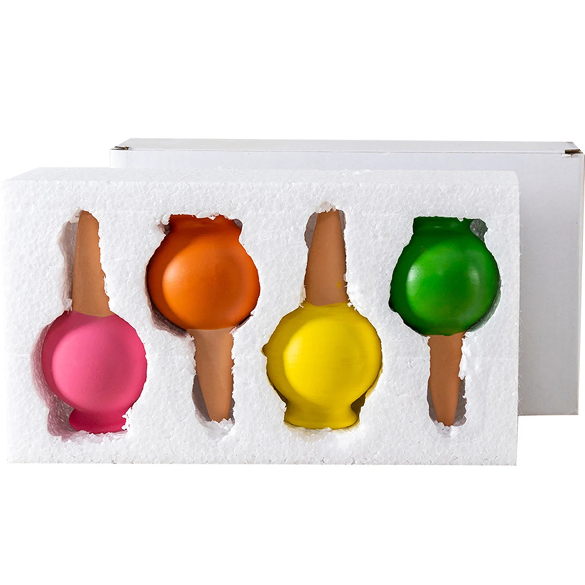 

4pcs Potted Dropper Device Water Seeper Self Watering Automatic Drip Irrigation System Portable Pot Culture Supplies