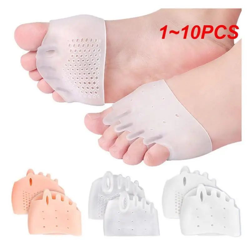 Parka en silicone pour soins des oignons, séparateurs orth4WD, protection des doigts, coussretours de protection des pieds, soin de l'avant-pied, 1 à 10 pièces