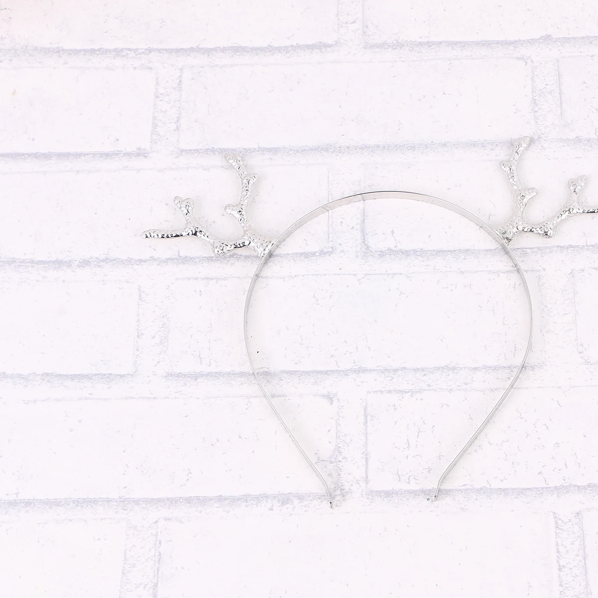

1Pc Durable Antler Headband Alloy Material Girls Photo Props Christma Party Supplies Outstanding Attractive Hair Accessory