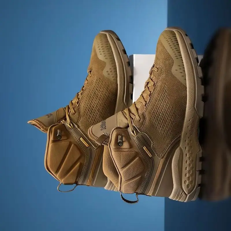 

Original Brand Comfortable Mid-Top Outdoor Hiking Shoe Top Quality Wearable Mountain Climbing Footwear Winter Trekking Boots