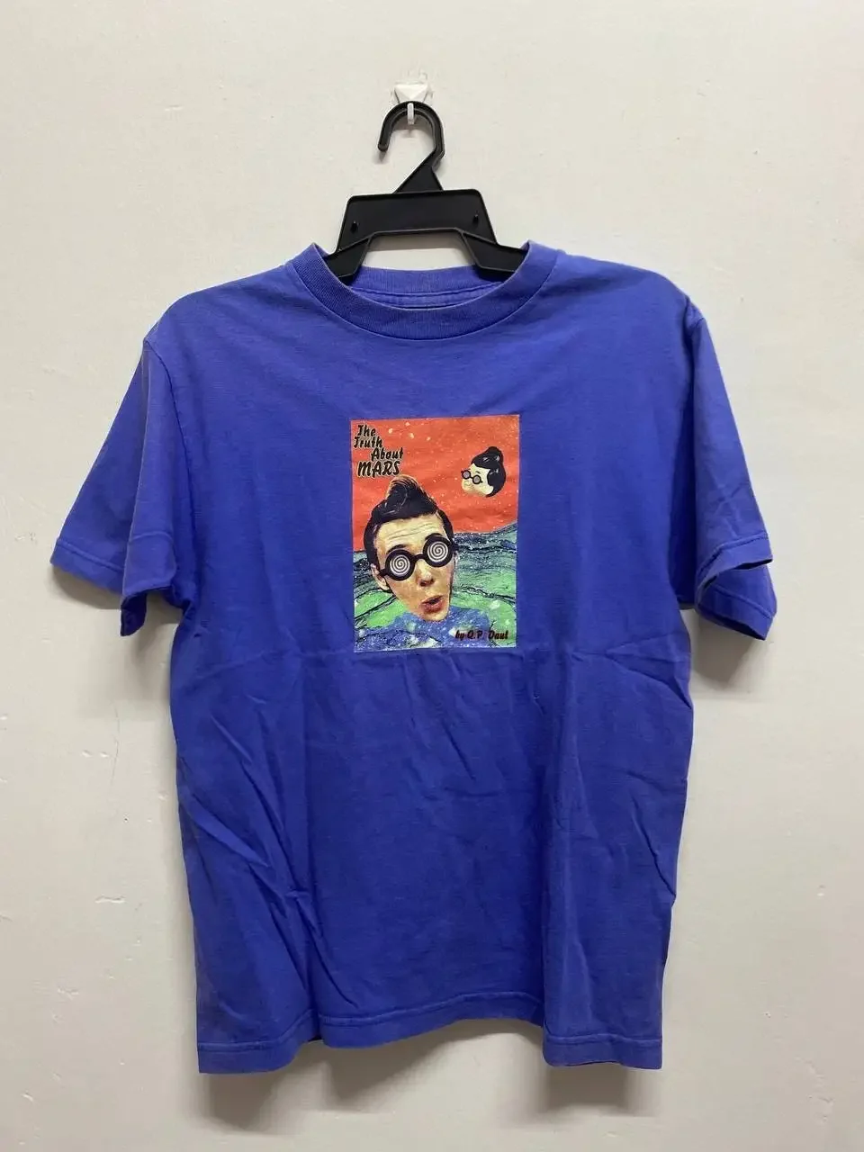 Vintage 90 s The Truth About Mars Psychedelic Photo T Shirt Film Movies Movie
