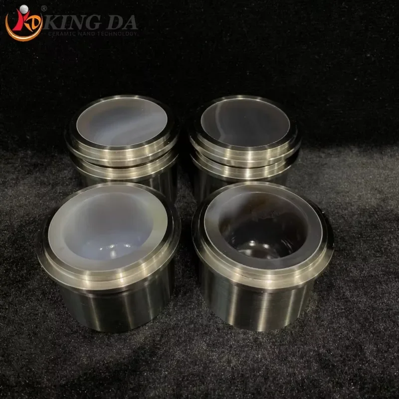 i High Purity Agate Ball Mill Jar for Mineral Sample Preparation Lab Planetary Milling Equipment Non Metallic Grinding OEM