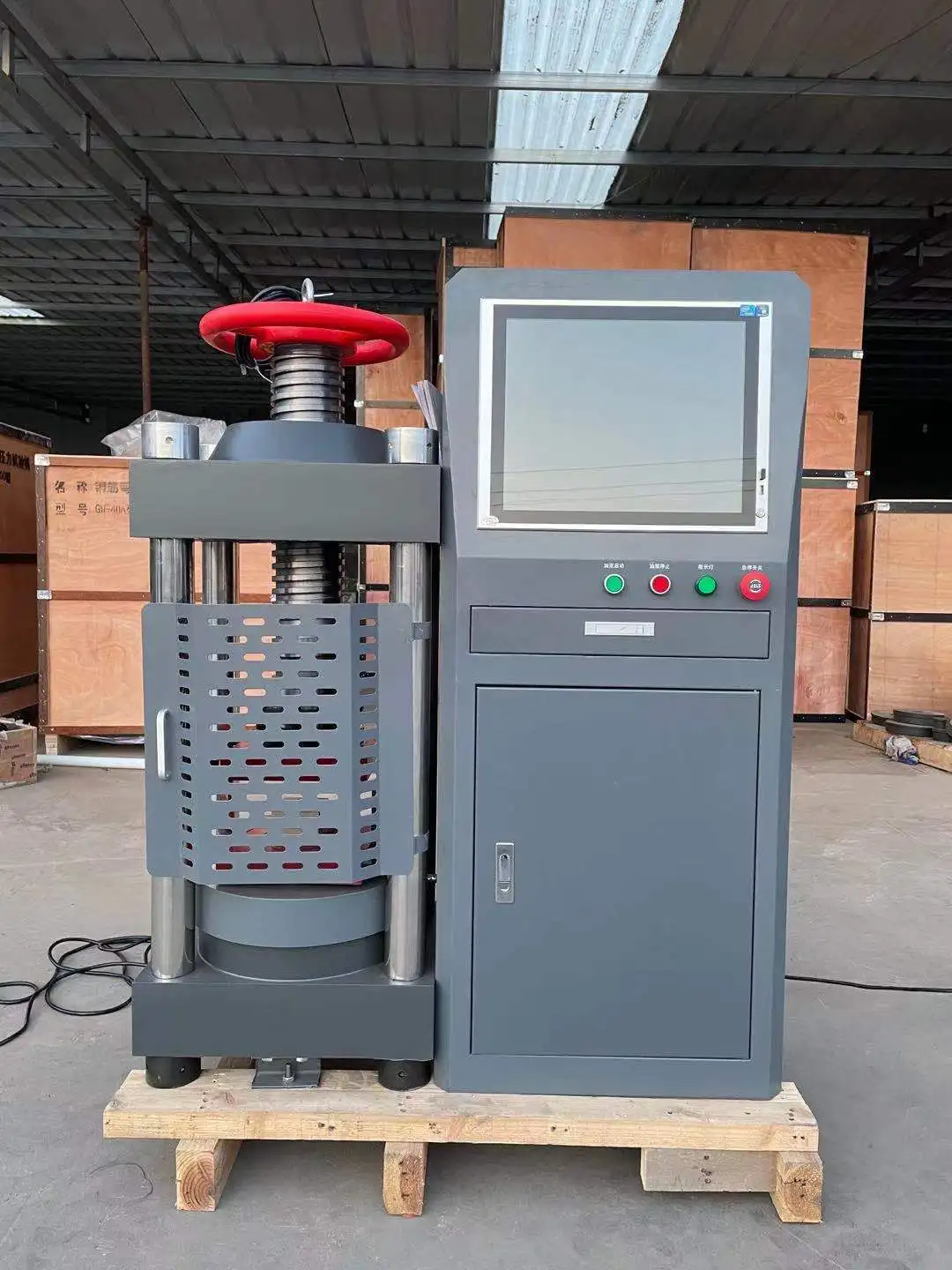 Laboratory 2000kn automatic compression testing machine