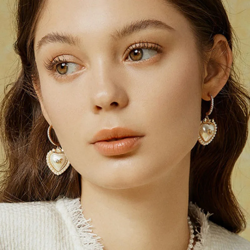 

Винтажные серьги-клипсы в придворном стиле для женщин, без прокола, подчеркивающие темперамент