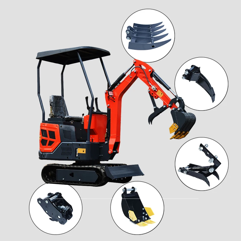 

Customized Hot Sale mini excavator Hydraulic Crawler Excavator Mini Digger Micro Bagger Excavator Small Crawler Excavators