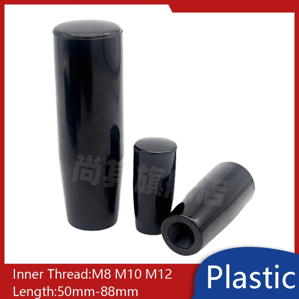 Internal Threaded Handle Sleeve M8 M10 M12 Inner Thread 50mm-88mm Long Grip for Thread Rod / Extended Screws