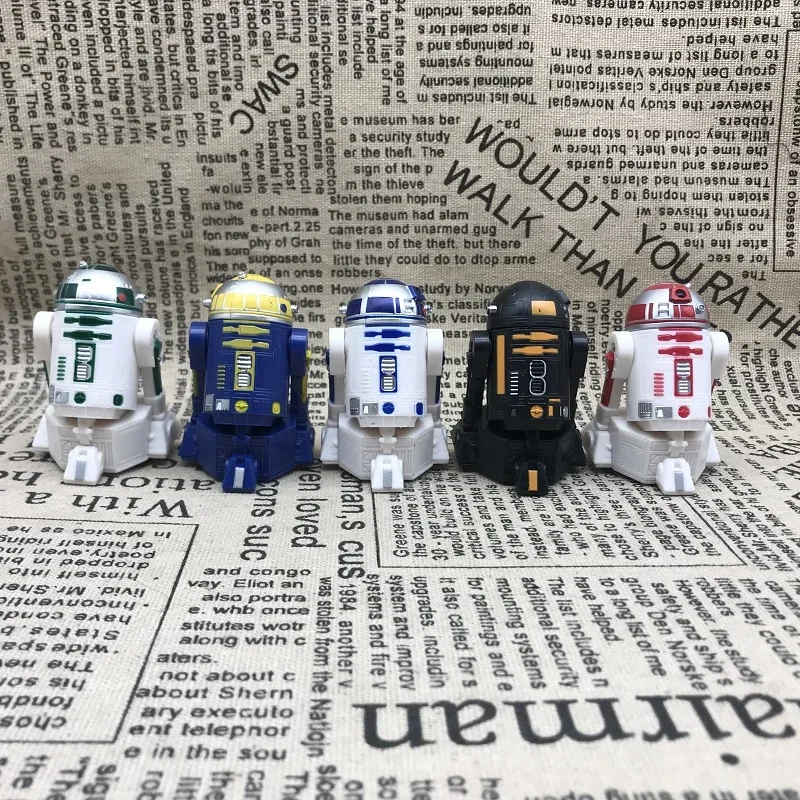 Starwarsse Series R2-D2 Robotics Action Figures Anime Peripheral Model Toy Collection Ornaments