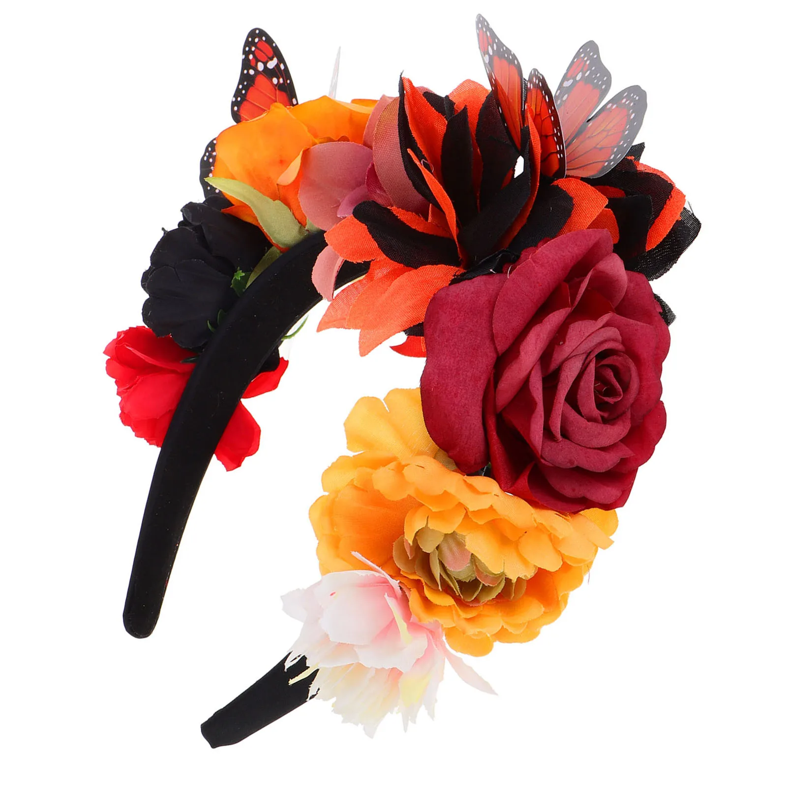

Elegant Butterfly Flower Headband Comfortable Hair Accessory Prom Cosplay Costume Party Carnival Tea Beach Outings