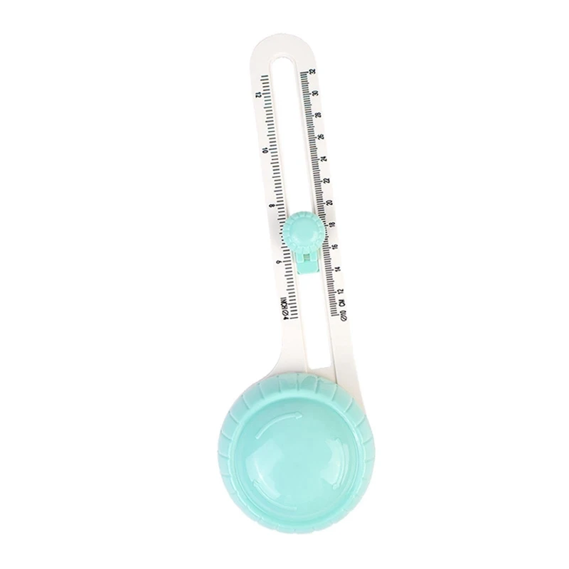 1 Piece Circle Cutter For Paper Rotary-Circular Cutter Circle Paper Cutter For Scrapbooking Green