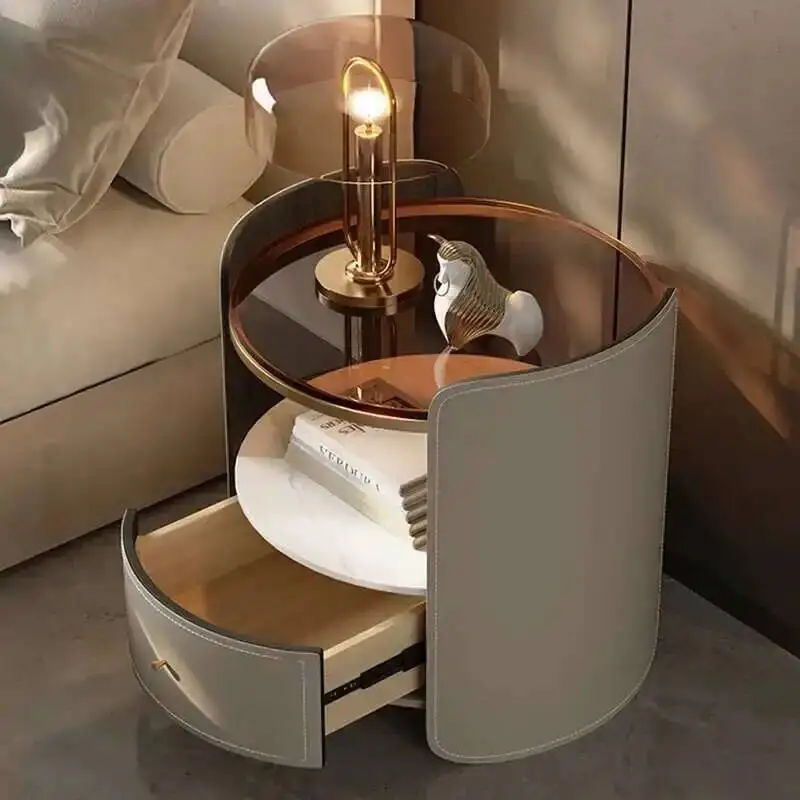 Wooden Bedside Tabl… - image