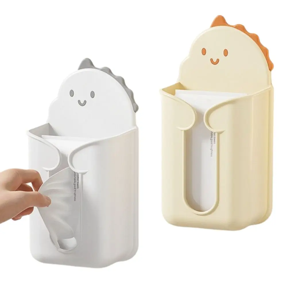 

New Paper Towel Toilet Tissue Box MultiFunction Wall Mounted Paper Holder Adhesive Large Capacity Napkin Storage Box Kitchen