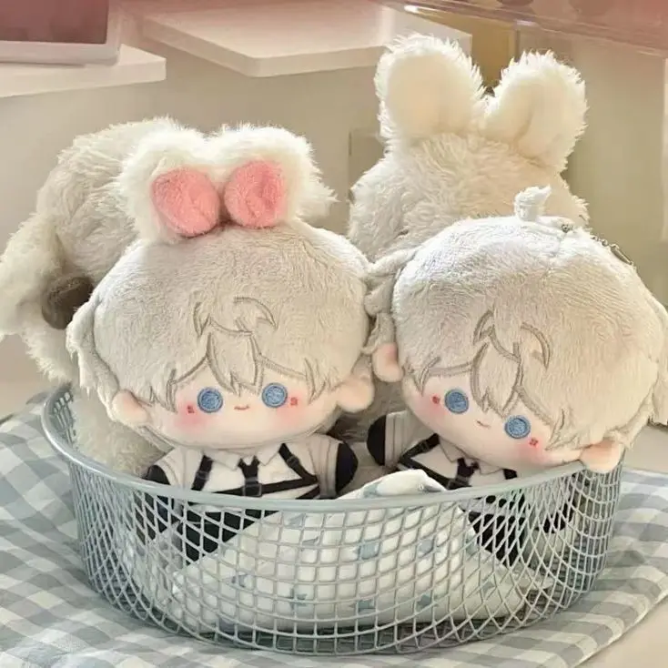 10cm uniforme impresso algodão boneca pingentes cos anime amor e espaço profundo sylus rafayel xavier zayne brinquedos de presente bonito das crianças