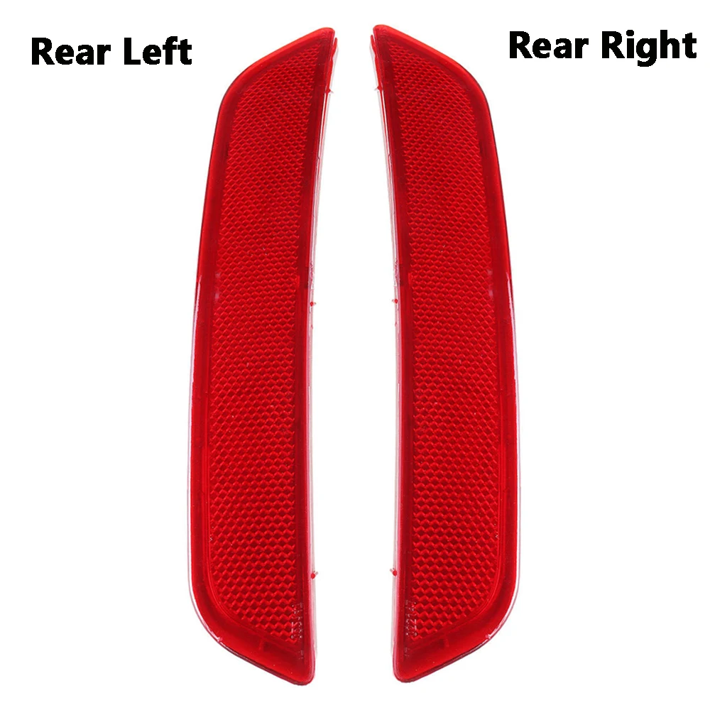 Car Right Red Lens Rear Bumper Tail Light Reflector Cover Decoration Fit For Ford Mondeo MK4 2007 2008 2009 2010