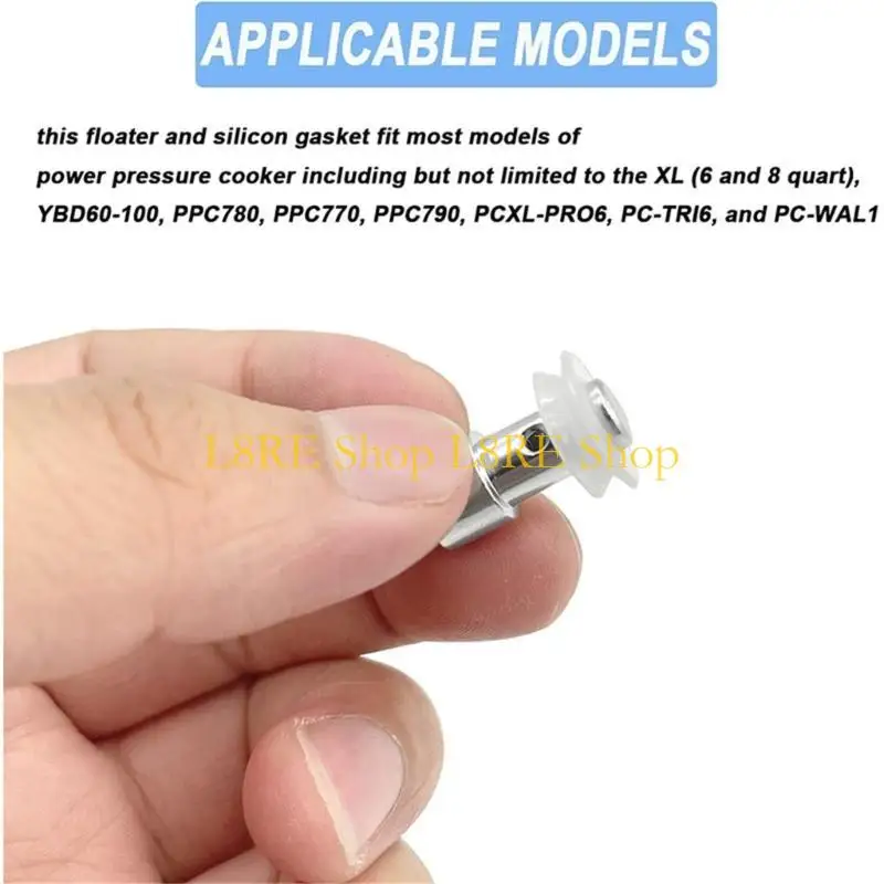 L8RE Essential Accessories Cooker Gasket Set Perfect for Pressure Cookers