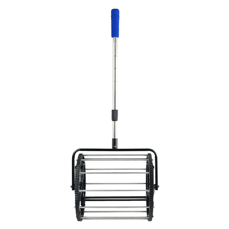 Top Portable Tennis And Paddle Ball Training Machine Steel Ball Pickup Training Equipment China Factory