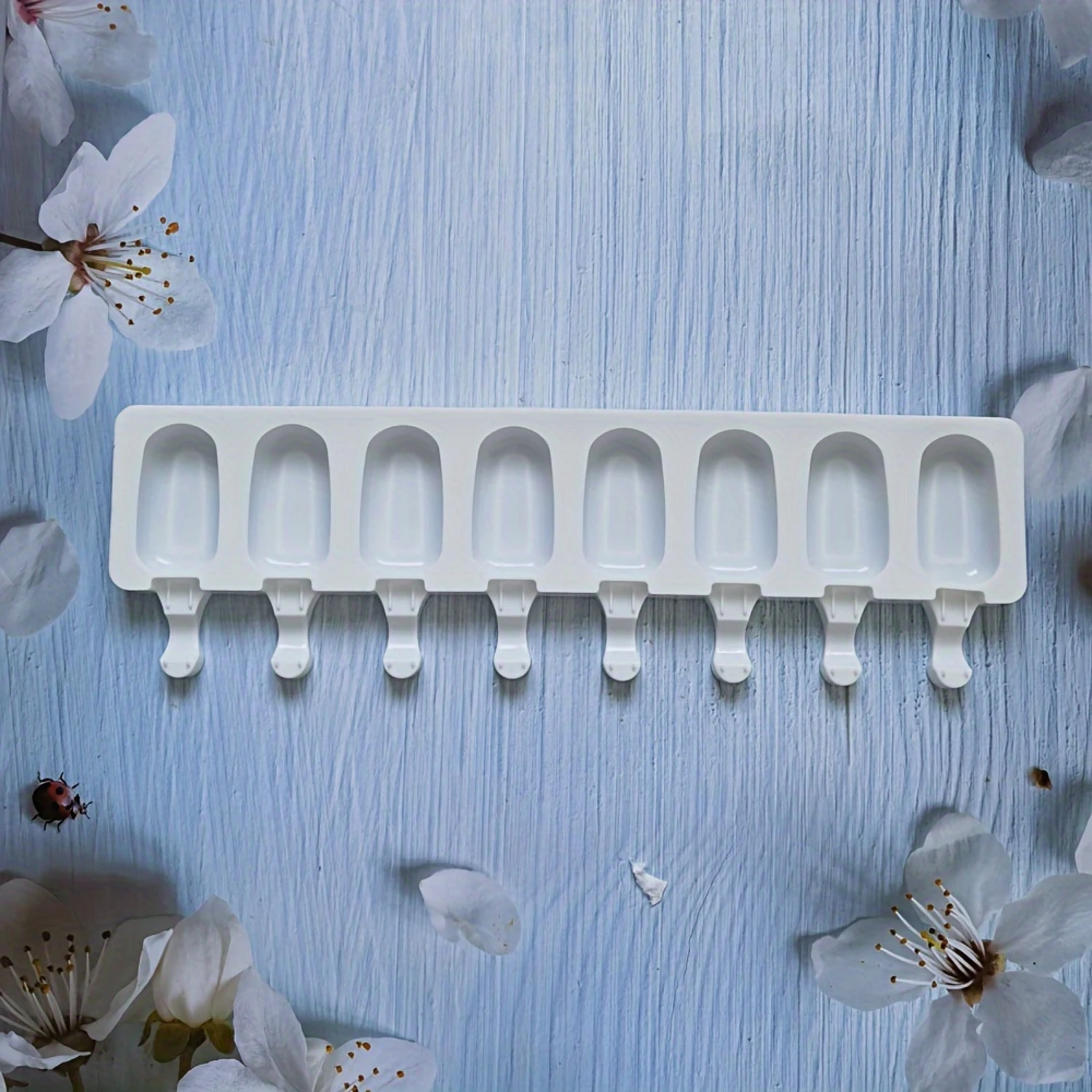 1 قطعة ، قالب المصاصة ، قالب المصاصة الإبداعية ، قالب المصاصة السيليكون ، قالب الآيس كريم ، صندوق مكعبات الثلج ، قالب المصاصة المنزلية ، آمنة