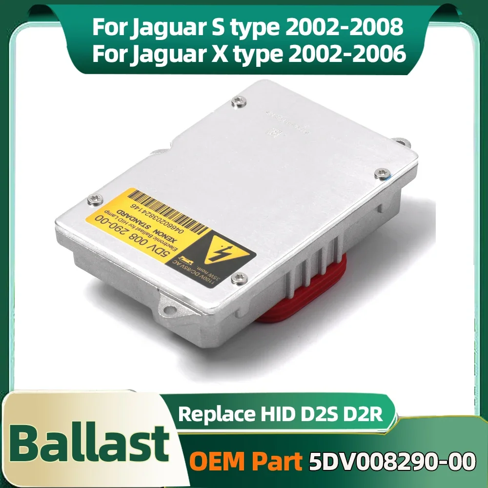 5DV 008 290-00 Xenon Ballast Replace D2S D2R Headlight Block Unit 5DV008290 5DV008290-00 For Jaguar S X type 2002 200304 05 2006