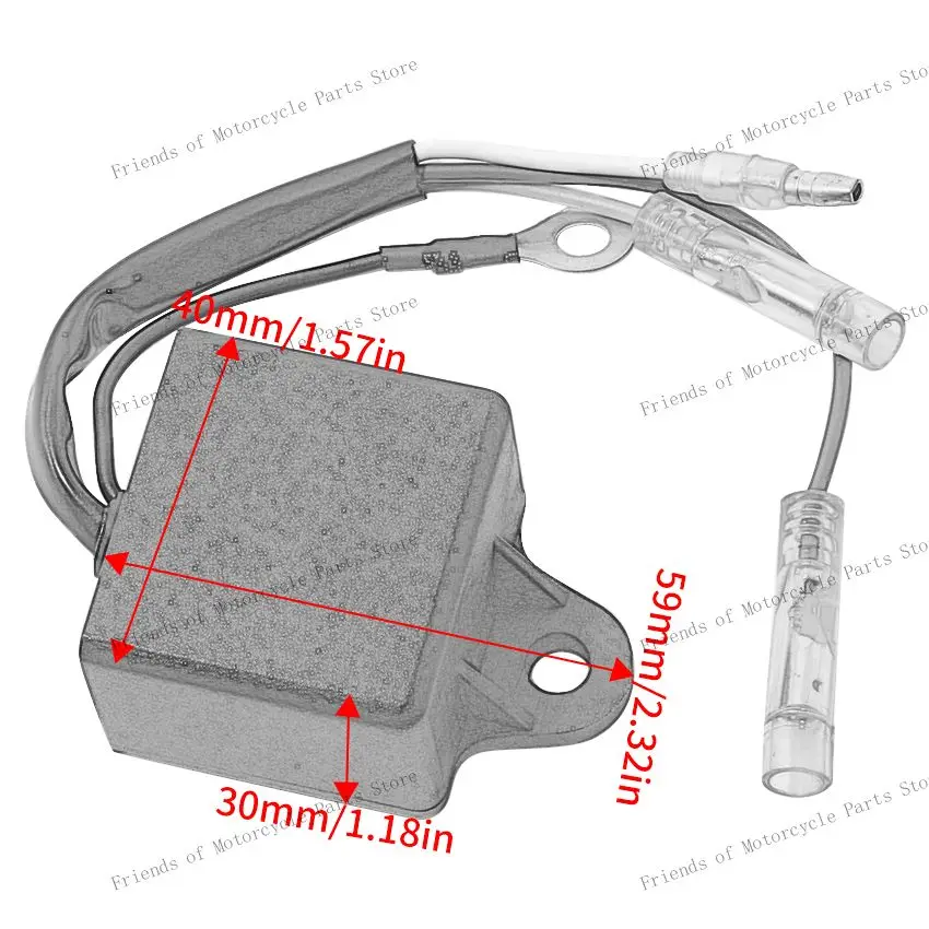 Outboard Ignitor CDI Box Module Unit for Mercury/Mariner 2HP 2.5HP 3HP 3.3HP 823034T 823034