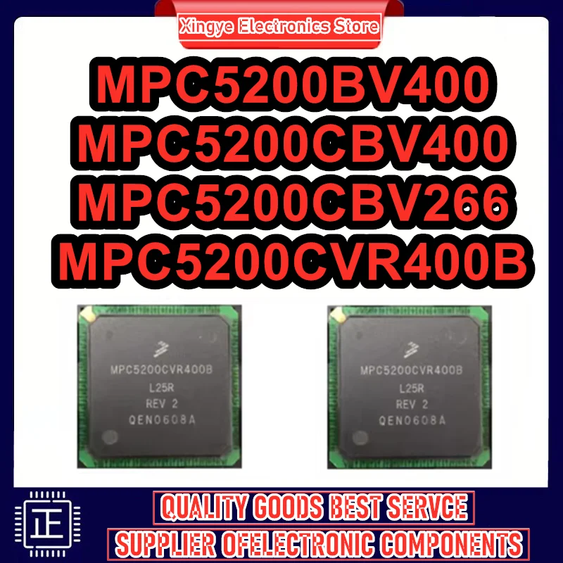 

MPC5200CVR400B MPC5200CVR400 MPC5200CVR MPC5200 MPC5200BV400 MPC5200CBV400 MPC5200CBV266 L25R BGA272 В наличии