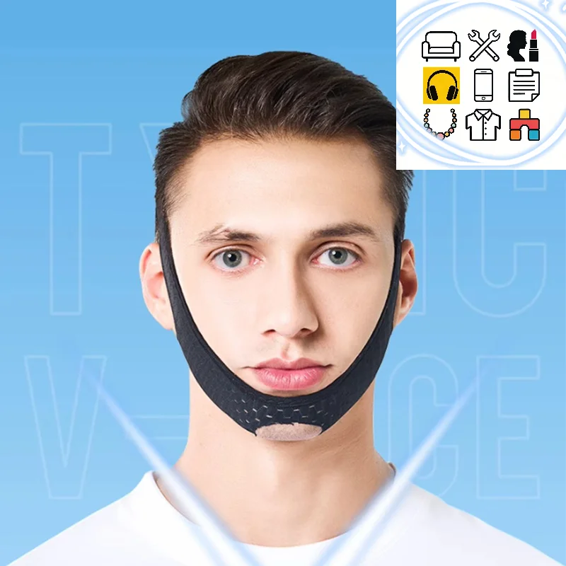 Massageador V Shaper Lift Antirrugas Vermelho para Reduzir Papada e Afinar o Rosto – Cuidados de Beleza e Saúde para Homens