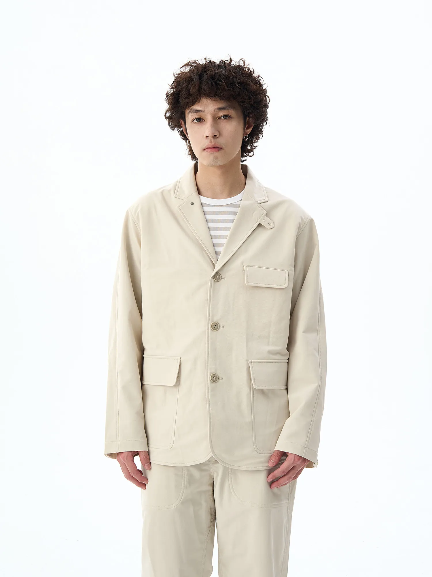 Nanamica Japanese Breathable Tooling Multi Pocket Quick Drying Loose AlphaDry Club Jacket 25SS