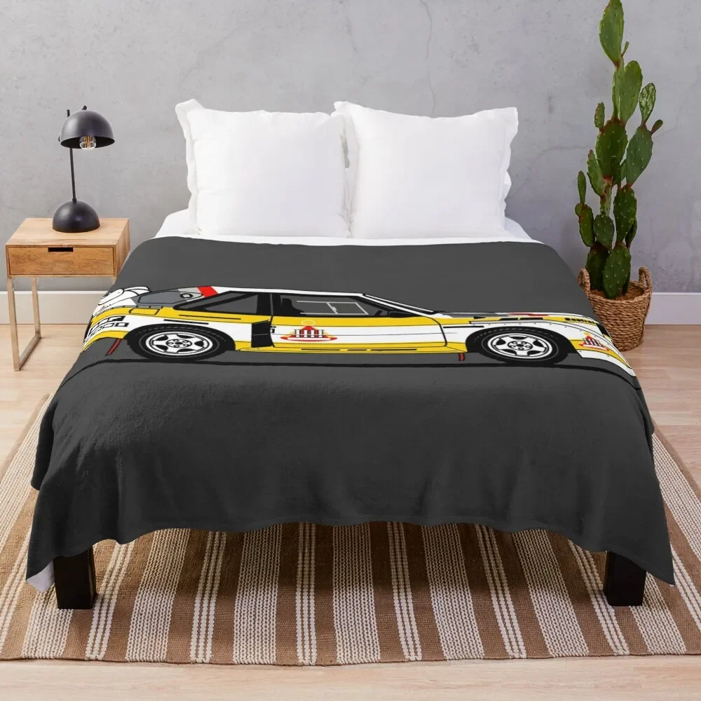 

S1 Group B Classic Rally Car Throw Blanket blankets and throws Summer Beddings Blankets