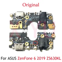 For ASUS ZenFone 6 2019 ZS630KL USB Charging Board Dock Port Flex Cable Repair Parts