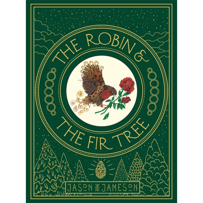 The Robin And The Fir Tree Jason Jameson Templar Publishing 9781787414815 Book