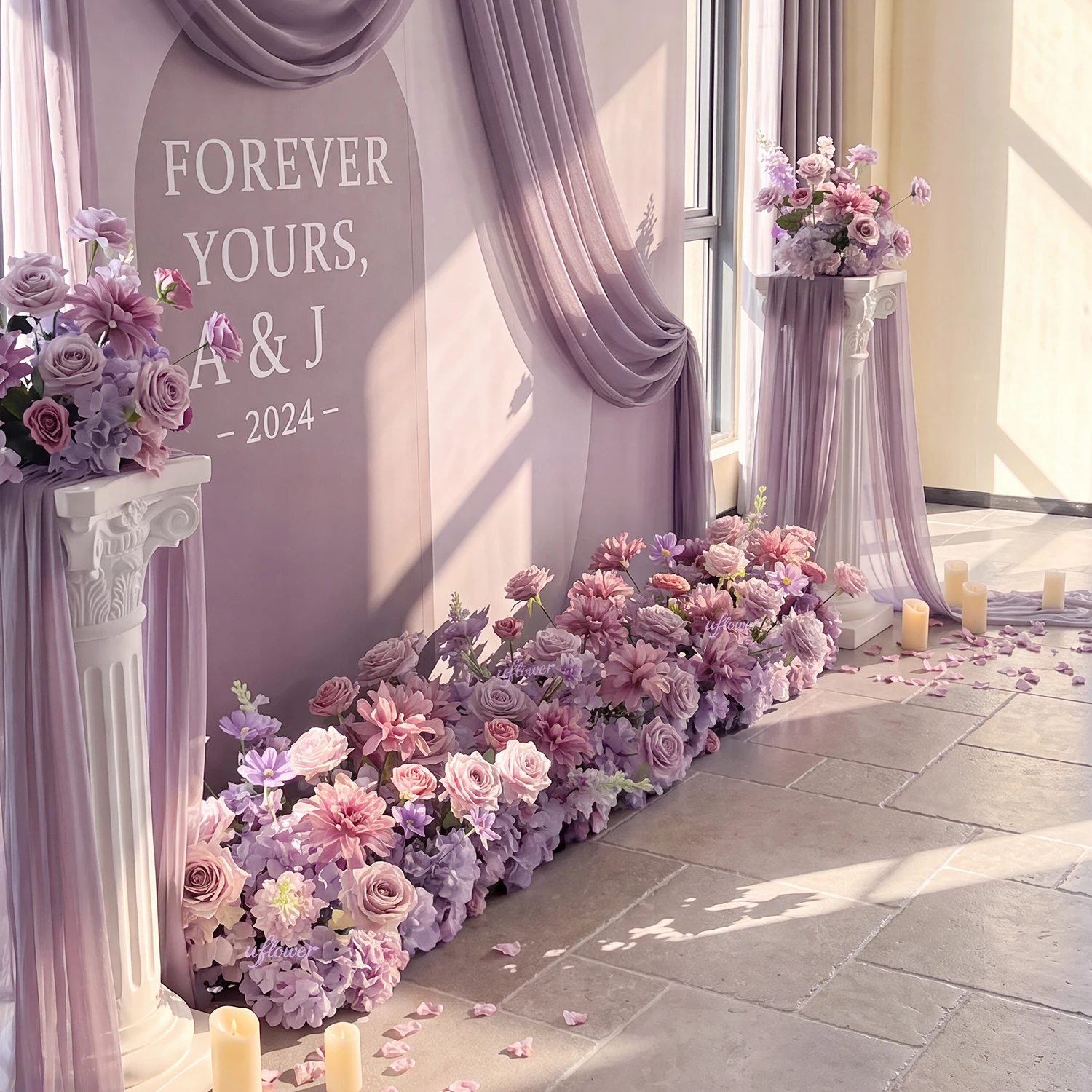 Uflower 2m Rangkaian Bunga Per - Home Decor Event ulasan dan harga