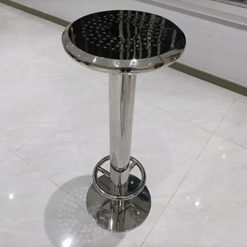 Chaise de Bar und Acier Inoxidable, Mobilier Commercial, Design Simple, Tabouret de Bar Pour L'ext Categorie, SS316