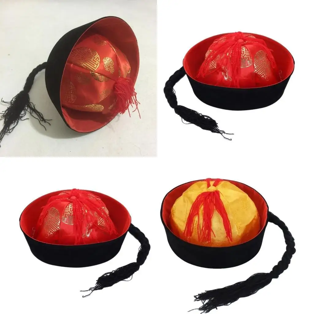 R1WE حفلة الهالوين صور الدعائم الخصي قبعة ل الصينية الخصي تأثيري الخصي قبعة أنيقة الخصي خوذة لجميع القديسين