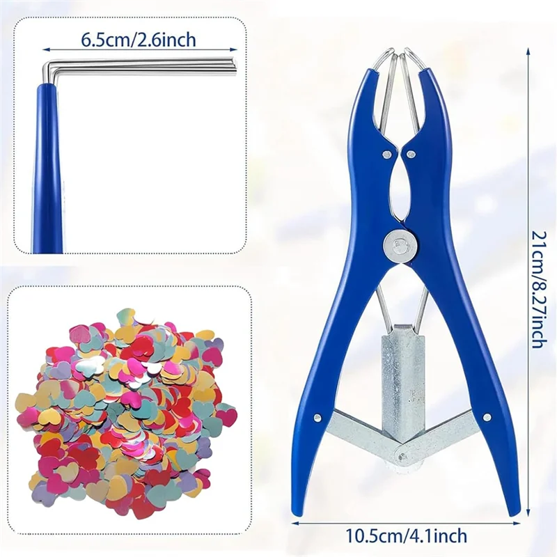 موسع فم البالون الممتد من الفولاذ المقاوم للصدأ، كماشة توسيع البالونات، أداة حشو البالونات، آلة حشو البالونات #6