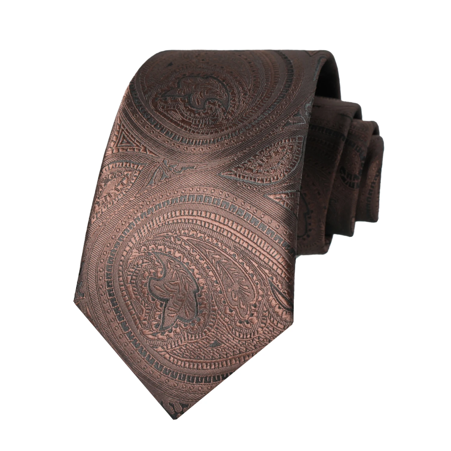 Herren Paisley Jacquard Krawatte Luxuriöse Polyester-Seidenkrawatte Klassische Formelle Business-Hochzeits-Party-Krawatte Modisches Anzug-Accessoire – Detail 14