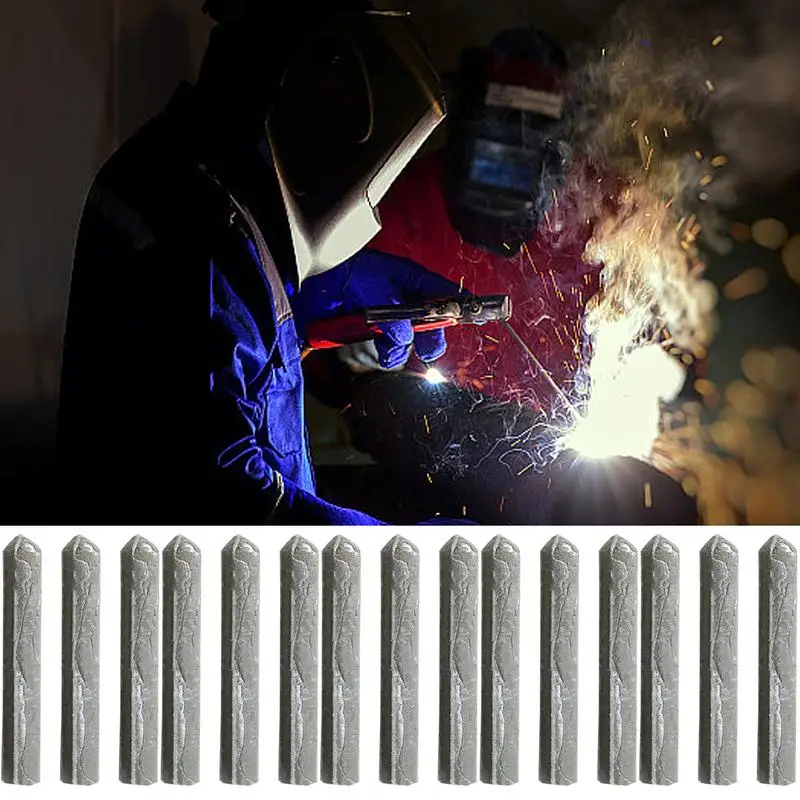 Easy Melt Low Temperature Welding Rods Stainless Steel Copper Iron Solder Rod for Soldering Aluminum Repairing Holes Agent Kits