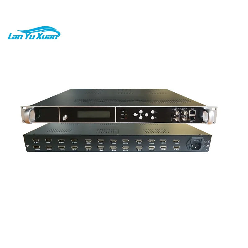 Huafan Q3  for Streaming Encoder 512 IP Channels Multicast Hardware 1U Rackmount for OTT Live Streaming & Video IP
